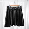 High Waist Faux Leather Skirt Elastic Mini Skirt Multipurpose Womens Fashion For Nightclub Work And 3