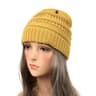 Trendy Chunky Knitted Beanie Hat For Women Soft Warm Cable Knit Winter Cap Perfect Fashion Gift 3