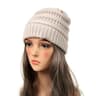 Trendy Chunky Knitted Beanie Hat For Women Soft Warm Cable Knit Winter Cap Perfect Fashion Gift 5