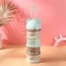 Toddler Baby Snacks Food Storage Box Grid Portable Milk Powder Box Container Formula Dispenser Milk 4