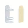SpaceSaving Iron Toothbrush Holder Wall Mounted Compact NoDrill Storage Rack With Drainage For Bath 4
