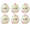 Cute Squishy Chick Stress Relief Keychain  Kawaii Rebound Chicken Toy For Bag  Phone Charm 4