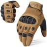 Mens Tactical Gloves FullFinger Outdoor Gloves With Touchscreen Compatibility Hard Shell Protection 7