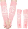 Padded Volleyball Arm Sleeves With Thumbhole For Kids And Adults Forearm And Wrist Protection 8