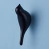 Creative Bird Wall Hook Resin Wood Grain Design Animal Shaped Coat Hook 5