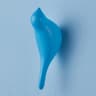 Creative Bird Wall Hook Resin Wood Grain Design Animal Shaped Coat Hook 7
