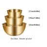 Stainless Steel Mixing Bowls Set For Kitchen Use Ideal For Mixing Kneading Dough And Serving Salads 5