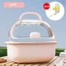 Portable Transparent Hamster Cage For Outdoor Use Spacious  Handheld Ideal For Golden Retrievers  S 6