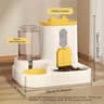 Automatic Pet Feeder With Water Dispenser Large Capacity Dog  Cat Food Bowl 7