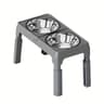 Elevated NonSlip Dog Bowls With Foldable Stand  Stainless Steel Bowls 6