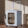Portable Folding Pet Carrier For Cats And Small Dogs Breathable Pet Stroller For Travel 5