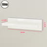 Magnetic Paper Towel Holder For Kitchen NoDrill Cabinet Rack  Storage Shelf 7
