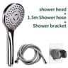 Pressurized Hand Shower Nozzle Large Water Output 5 Models Universal Adaptation Water Saving 2