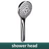 Pressurized Hand Shower Nozzle Large Water Output 5 Models Universal Adaptation Water Saving 6