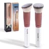 Foundation Makeup Brush Set Flat Angled Kabuki Powder  Blush Brush For Liquid Application 6