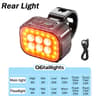 Bicycle LED Light Set Front  Rear USB Rechargeable Cycling Lights For MTB  Road Bikes 7