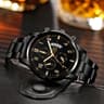Mens Luxury Steel Belt Watch Fashion Business Calendar Watch Ideal Christmas  Valentines Day Gift 7