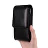 Vertical Dual Pouch Cell Phone Belt Pouch Durable Smartphone Waist Holder Case 6