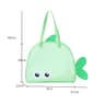 Kids Mesh Beach Toy Bag Foldable Sand Toy Organizer With Adjustable Strap 8