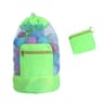 Kids Mesh Beach Toy Bag Foldable Shell Collecting Swim Backpack 6