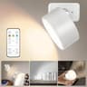 LumiRotate Rechargeable Wall Lamp Wireless Wall Sconce 7