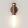 Motion Sensor Night Light Rechargeable Magnetic Wooden Wall Sconce For Bedroom Hallway And Stairs 6