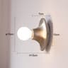 Modern LED Wall Sconce Minimalist Wall Light Decorative Indoor Accent Lamp 12