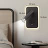 Reading Wall Lamp With USB Rotatable Bedside Wall Light LED Reading Spotlight 6