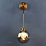 Modern LED Wall Lamp Glass Globe Gold Wall Sconce For Bedroom Living Room  Hallway 1