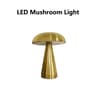 Retro Mushroom Night Light Touch Sensor Rechargeable LED Desk Lamp 7
