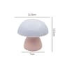 Mushroom LED Table Lamp Touch Dimming USB Rechargeable Ambient Night Light 7