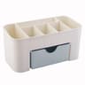 Nail Art Organizer Box Clear Gel Polish Storage Cotton Pad Holder 7