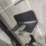 Non Drill Hair Dryer Holder Wall Mount Bathroom Storage Rack 7