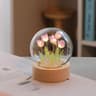 Tulip Night Light Floral Lamp Romantic Bedroom Decor Gift 8