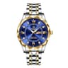 Business Men Stainless Steel Quartz Watch With Date Week Display Luminous Waterproof Design 8
