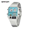 Square Digital Watch For Men With Thermometer Stopwatch Multifunction Sports Wristwatch 10