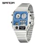 Square Digital Watch For Men With Thermometer Stopwatch Multifunction Sports Wristwatch 9