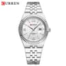 Womens Elegant Stainless Steel Watch Waterproof Ladies Wrist Watch With Date 9