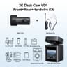 Front And Rear Dash Cam With GPS Parking Mode Car Camera Recorder 6
