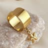 Adjustable Stainless Steel Charm Open Ring For Women Men Stylish Party Jewelry 6