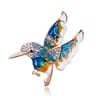 Luxury Zircon Butterfly Brooch Crystal Pearl Insect Jewelry Pin For Women 11