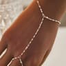 Dainty Gold Layered Snake Chain Bracelets For Women Heart Charm Jewelry Gift 6