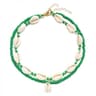 Double Layer Seashell Choker Necklace Natural Boho Beach Jewelry For Women 7