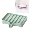 Eco Drain Soap Dish With Lid Portable Soap Dish Travel Friendly Bathroom Storage Box 5