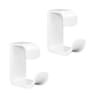 No Drill Bathroom Shelf Hooks Wall Mounted Storage Rack For Washbasin And Kitchen Organization 2