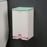 Wall Mounted Bathroom Organizer With Lid Multi Compartment Sanitary Storage Box 3