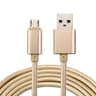 2m Braided Charger Cable Durable Woven Micro USB Data  Power Lead 0