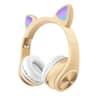 RGB Cat Ear Bluetooth Gaming Headset With Wireless Audio  LED Light For Kids Teens  Gamers 13