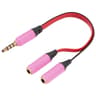 Dual Headphone Splitter Cable For Phones Tablets  Car Stereo Audio Sharing 1