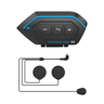 X6 Bluetooth Motorcycle Headset IP67 Waterproof Helmet Intercom With 50H Battery 12